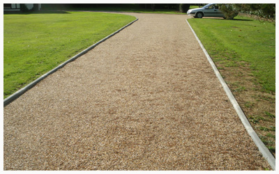 Aménagement de chemin-bordure.emulsion